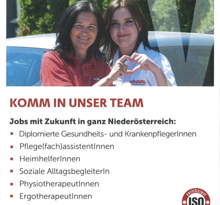 Jobs bei der Volkshilfe